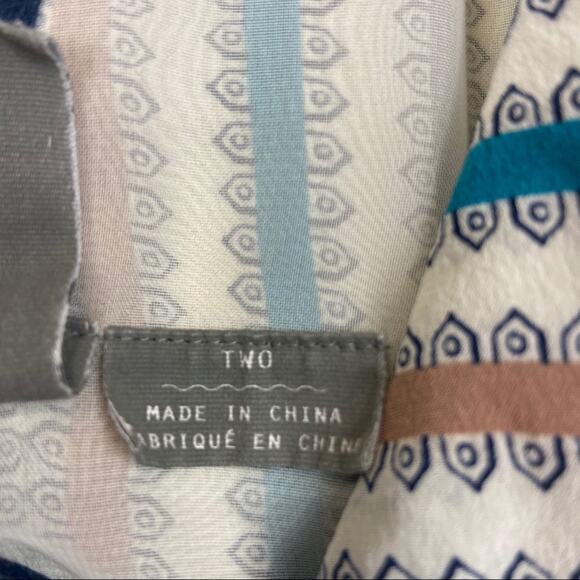 Anthro | Girls From Savoy Gull Wing Striped Dress - Picture 6 of 10